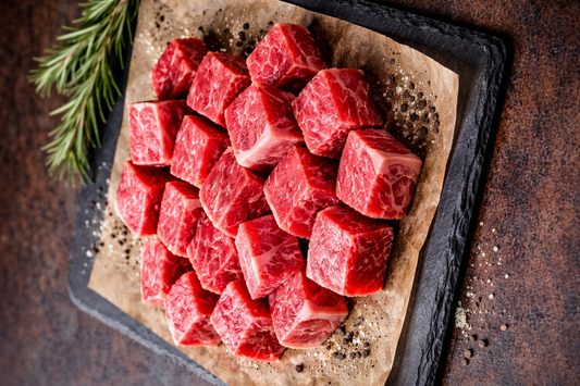 Premium Wagyu Cubed Round  Steak